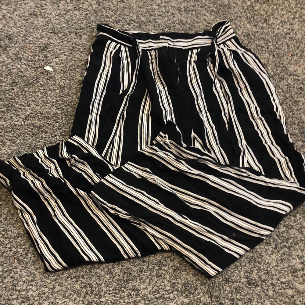 forever 21 flow striped pants